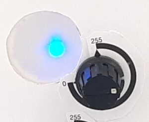 Potenciometro con led